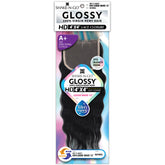 Shake N Go Glossy 100% Virgin Remy Hair A+ Wet & Wavy HD 4x4 Lace Closure - LOOSE WAVE 12"